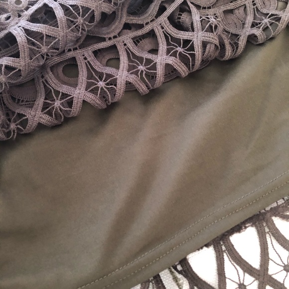 NWT Romeo & Juliet Coutre Olive Midi Skirt - Picture 4 of 10